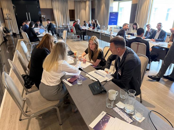 Participants at the OSCE workshop on cyber/ICT security